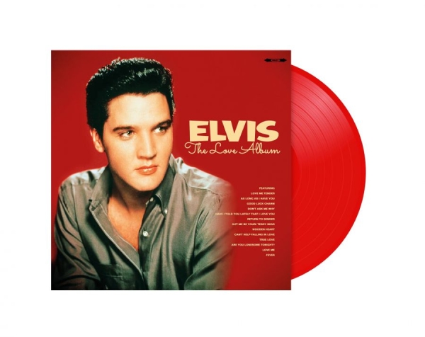 Presley Elvis - Love Album The (Red Vinyl Lp) i gruppen VINYL / Mest förbokade hos Bengans Skivbutik AB (5695424)