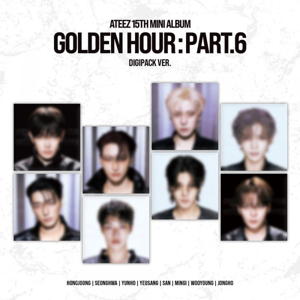 Ateez - Golden Hour : Part.6 (Digipack Ver.) (Random Ver.) i gruppen CD / Kommande / K-Pop hos Bengans Skivbutik AB (5695465)