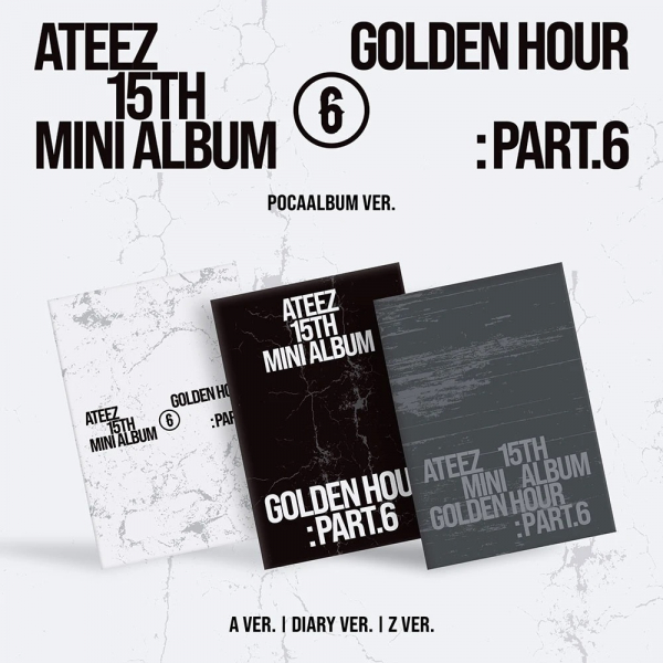 Ateez - Golden Hour : Part.6 (Pocaalbum) (Random Ver.) i gruppen MERCHANDISE / Merch+Code / Kommande / K-Pop hos Bengans Skivbutik AB (5695467)