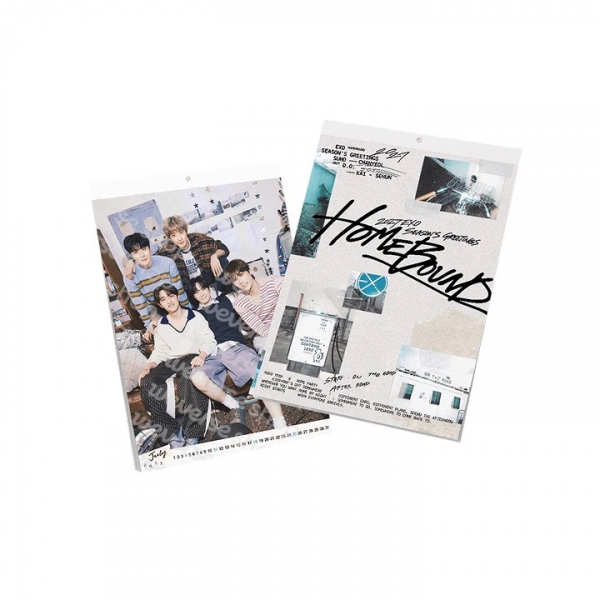 Exo - 2027 Seasons Greetings (Wall Calendar) i gruppen MERCHANDISE / Merch / Kommande / K-Pop hos Bengans Skivbutik AB (5695493)