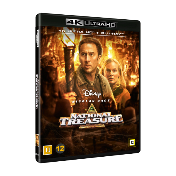 Movie - National Treasure (4K UHD + Blu-ray) i gruppen FILM / Film UHD-4K / Adventure hos Bengans Skivbutik AB (5695512)