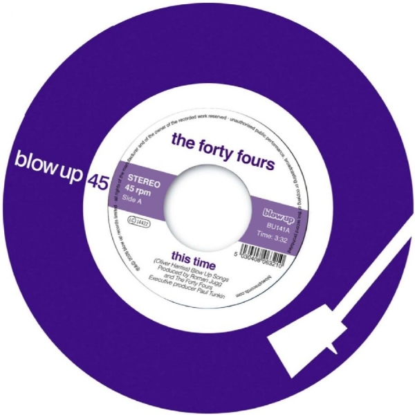 The Forty Fours - This Time / Back To My Baby i gruppen VINYL / Pop-Rock hos Bengans Skivbutik AB (5695675)