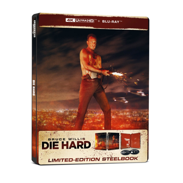 Movie - Die Hard (Ltd Steelbook 2-disc / 4K UHD + Blu-ray) i gruppen FILM / Film UHD-4K / Action hos Bengans Skivbutik AB (5695845)