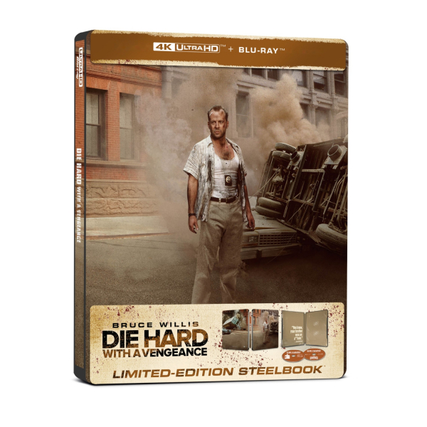 Movie - Die Hard With A Vengeance (Ltd Steelbook 2-disc / 4K UHD + Blu-ray) i gruppen FILM / Film UHD-4K / Action hos Bengans Skivbutik AB (5695847)