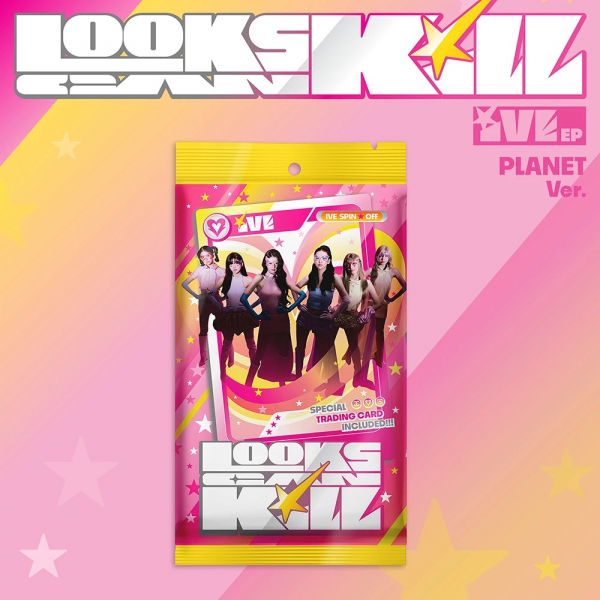 Ive - Looks Can Kill (Planet Ver.) i gruppen MERCHANDISE / Merch+Code / Kommande / K-Pop hos Bengans Skivbutik AB (5695849)