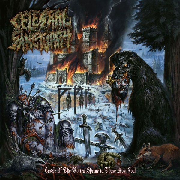 Celestial Sanctuary - Cradle Of The Rotten, Shrine To Tho i gruppen CD / Kommande / Hårdrock hos Bengans Skivbutik AB (5696126)