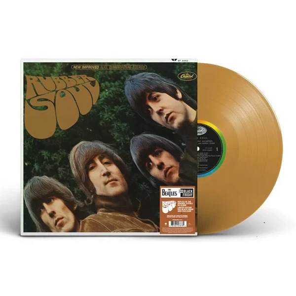 The Beatles - Rubber Soul (RSD US Album Gold Vinyl) i gruppen VI TIPSAR / Record Store Day / RSD BF 2026 hos Bengans Skivbutik AB (5696150)