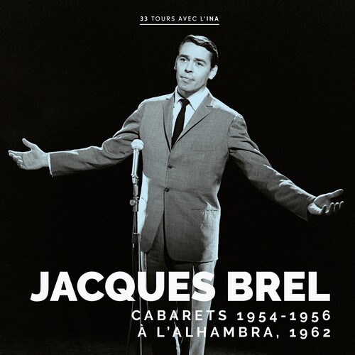 Jacques Brel - Cabarets 1954 - 1956 i gruppen VINYL / Pop-Rock hos Bengans Skivbutik AB (5696212)
