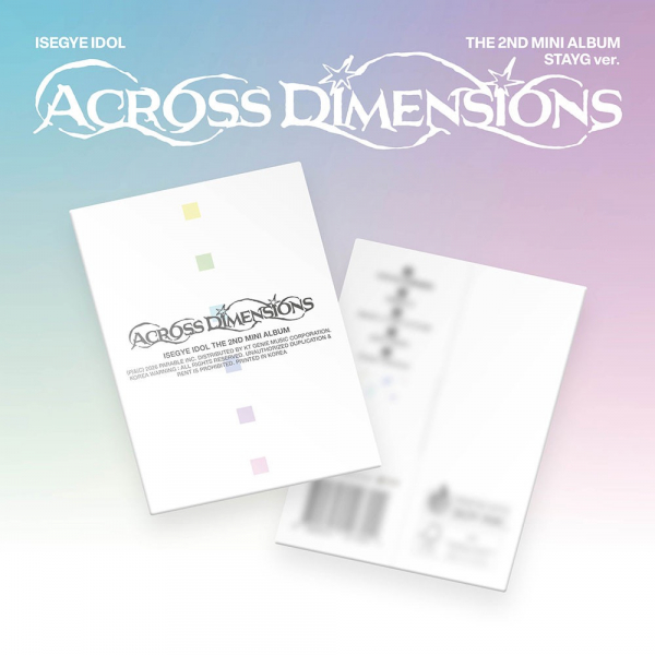 Isegye Idol - Across Dimensions (Stayg Ver.) i gruppen MERCHANDISE / Merch+Code / Kommande / K-Pop hos Bengans Skivbutik AB (5696509)