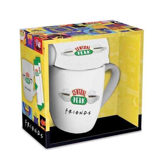 Friends - Central Perk Female Mug & Socks Set i gruppen MERCH / Hem & inredning / Muggar hos Bengans Skivbutik AB (5696534)