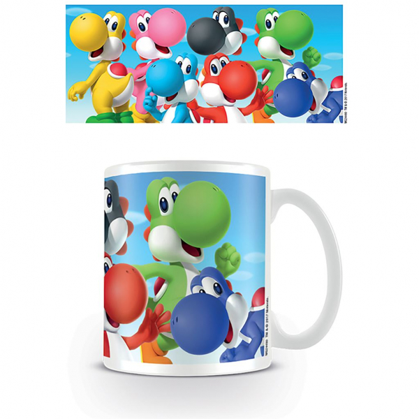 Super Mario - Yoshi's Mug i gruppen MERCH / Hem & inredning / Muggar hos Bengans Skivbutik AB (5696538)