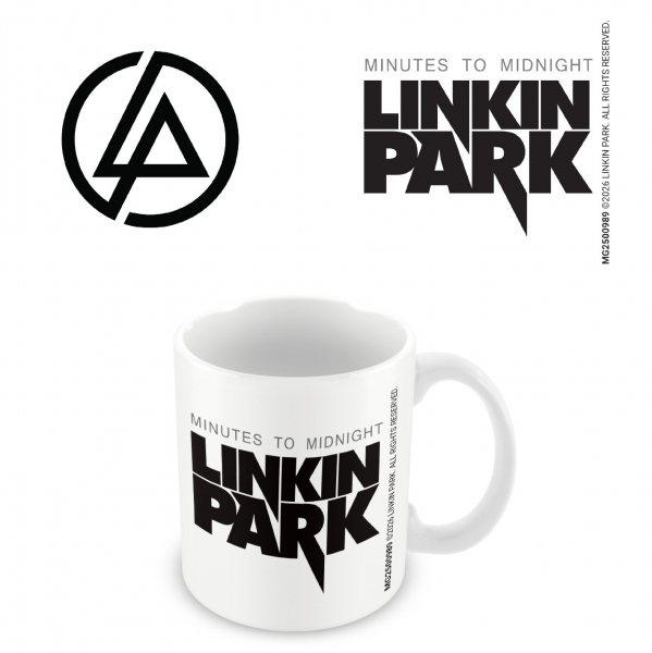 Linkin Park - M2m White Pod Mug i gruppen MERCH / Hem & inredning / Muggar hos Bengans Skivbutik AB (5696543)