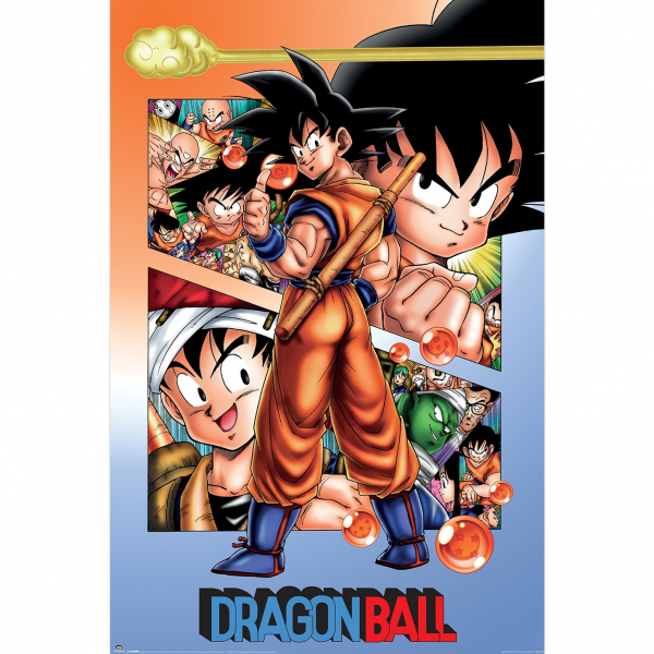 Dragon Ball - Goku Maxi Poster 91,5 X 61 Cm i gruppen MERCH / Posters hos Bengans Skivbutik AB (5696560)
