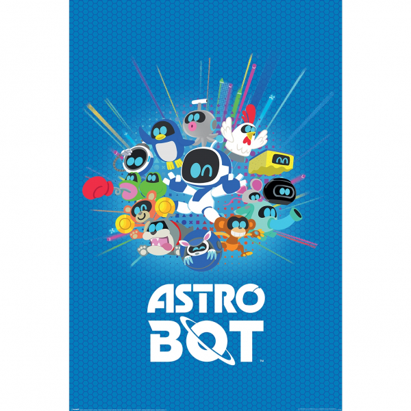 Playstation - Astro Bot (Friends) Maxi Poster 91,5 X 61 Cm i gruppen MERCH / Posters hos Bengans Skivbutik AB (5696561)