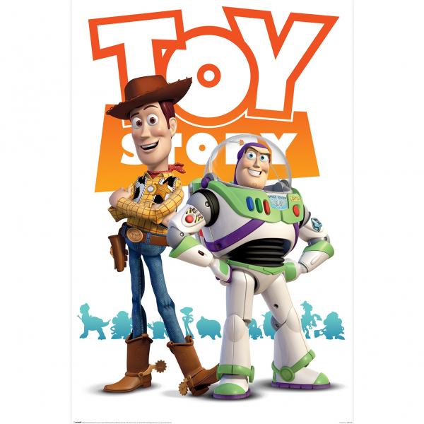 Toy Story - Woody N Buzz Maxi Poster 91,5 X 61 Cm i gruppen MERCH / Posters hos Bengans Skivbutik AB (5696565)