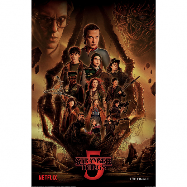 Stranger Things - S5 The Finale Maxi Poster 91,5 X 61 Cm i gruppen MERCH hos Bengans Skivbutik AB (5696570)