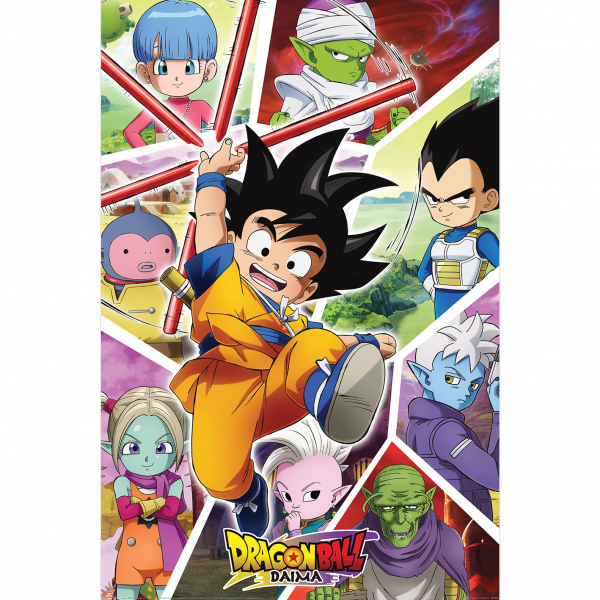 Dragon Ball - Daima (Power Pole) Maxi Poster 91,5 X 61 Cm i gruppen MERCH / Posters hos Bengans Skivbutik AB (5696571)