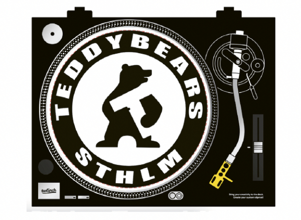 Teddybears - Slip Mat Tb Logo i gruppen MERCH hos Bengans Skivbutik AB (5696637)