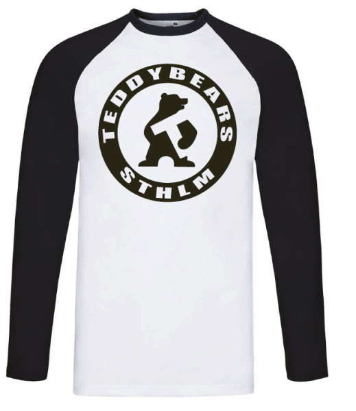 Teddybears - Tb Logo (Longsleeve Bw) i gruppen MERCH / Kläder / T-shirts hos Bengans Skivbutik AB (5696645r)