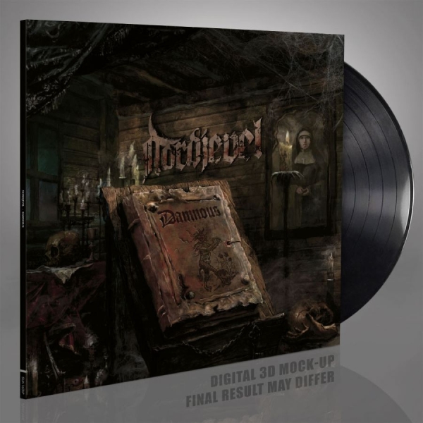 Nordjevel - Damnous (Black Vinyl Lp) i gruppen VINYL / Hårdrock hos Bengans Skivbutik AB (5696752)