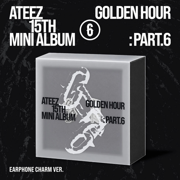 Ateez - Golden Hour : Part.6 (Earphone Charm Ver.) i gruppen MERCHANDISE / Merch+Code / Kommande / K-Pop hos Bengans Skivbutik AB (5696765)