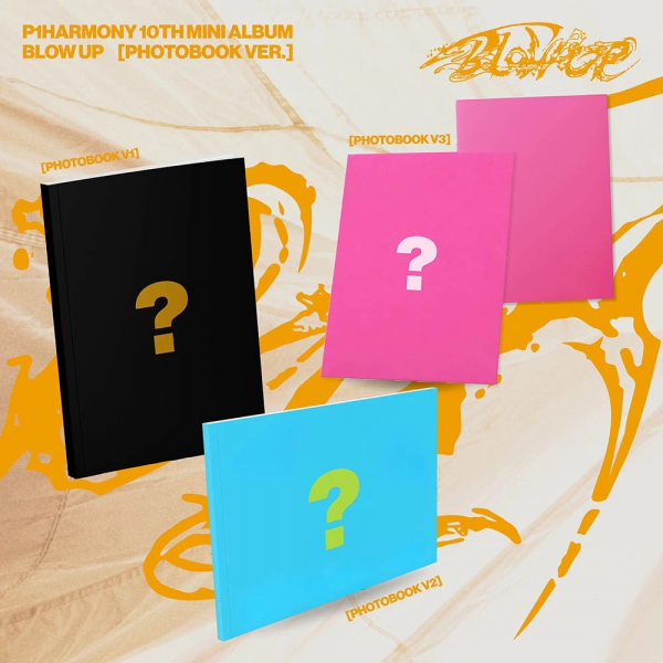 P1Harmony - Blow Up (Photobook Ver.) (Random Ver.) i gruppen CD / Kommande / K-Pop hos Bengans Skivbutik AB (5696786)
