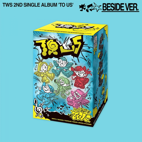 Tws - To Us (Beside Ver.) i gruppen MERCHANDISE / Merch+Code / Kommande / K-Pop hos Bengans Skivbutik AB (5696790)