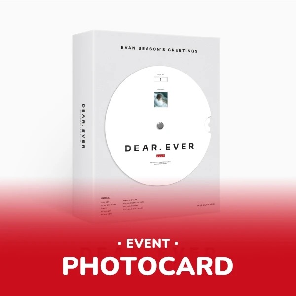 Evan - 2027 Seasons Greetings Dear. Ever + WM i gruppen MERCHANDISE / Merch / Kommande / K-Pop hos Bengans Skivbutik AB (5697256)