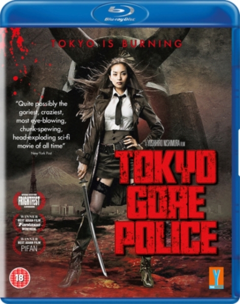 Movie - Tokyo Gore Police i gruppen FILM / Film Blu-ray / Science Fiction hos Bengans Skivbutik AB (5697292)