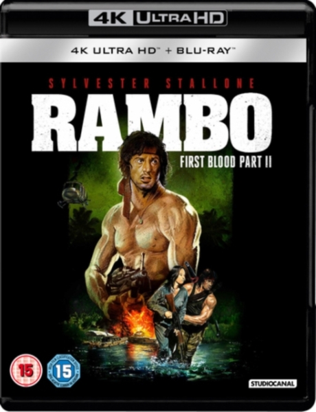 Movie - Rambo - First Blood: Part Ii i gruppen FILM / Film UHD-4K / Action hos Bengans Skivbutik AB (5697328)