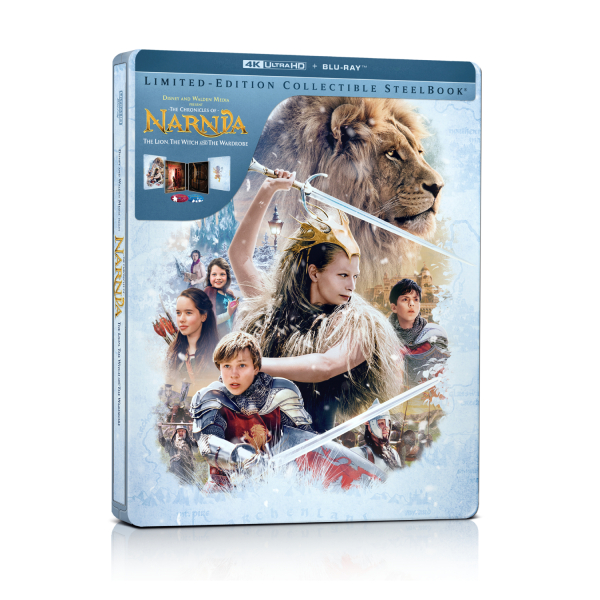 Movie - The Chronicles Of Narnia: The Lion Witch And The Wardrobe (Ltd Steelbook 2-disc / 4K UHD + Blu-ray) i gruppen FILM / Film UHD-4K / Adventure hos Bengans Skivbutik AB (5697352)