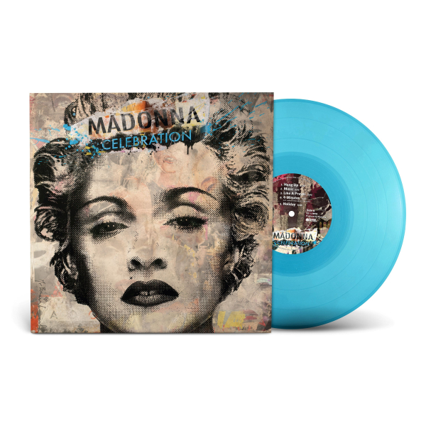 Madonna - Celebration (Translucent Light Blue Vinyl) i gruppen VINYL / Pop-Rock hos Bengans Skivbutik AB (5697356)