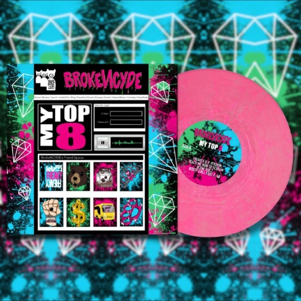 Brokencyde - Myspace Top 8 i gruppen VINYL / Kommande / Pop-Rock hos Bengans Skivbutik AB (5697457)