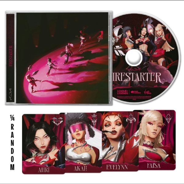 K/Da - Firestarter (Ep) i gruppen CD / Kommande / Pop-Rock hos Bengans Skivbutik AB (5697459)