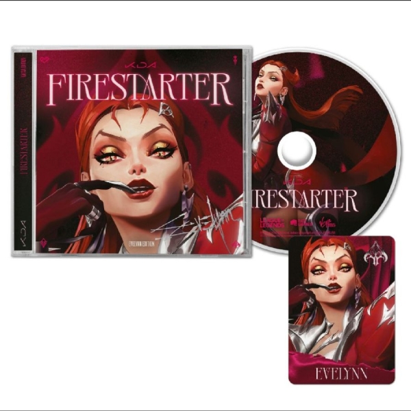 K/Da - Firestarter (Ep) i gruppen CD / Kommande / K-Pop,Pop-Rock hos Bengans Skivbutik AB (5697462)