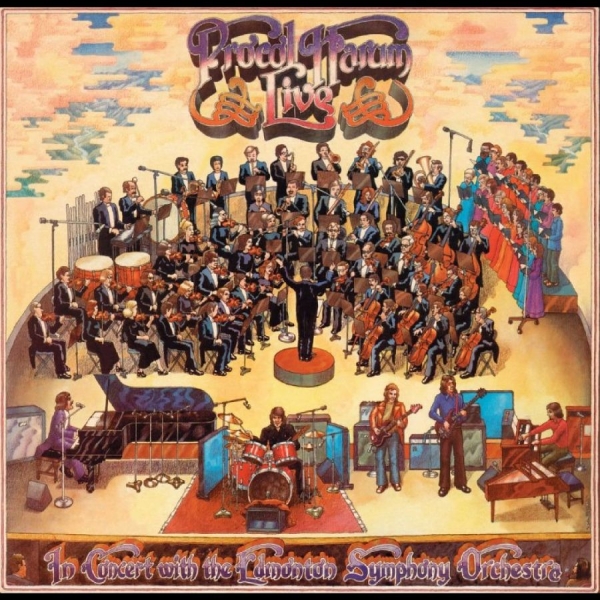 Procol Harum - Live In Concert With The Edmonton S i gruppen VINYL / Kommande / Pop-Rock hos Bengans Skivbutik AB (5697504)