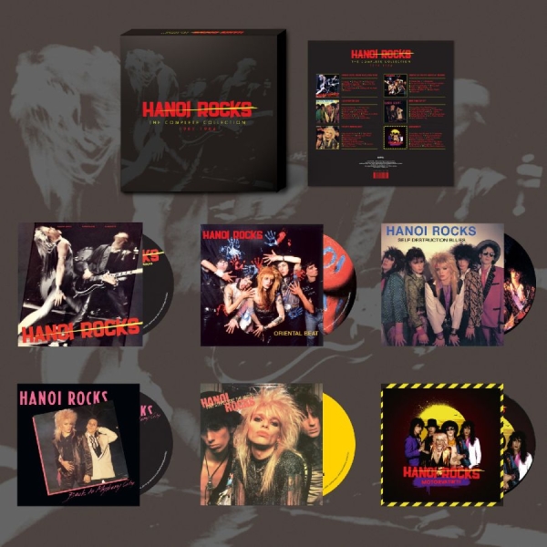 Hanoi Rocks - The Complete Collection 1981-1984 i gruppen CD / Kommande / Pop-Rock hos Bengans Skivbutik AB (5697540)