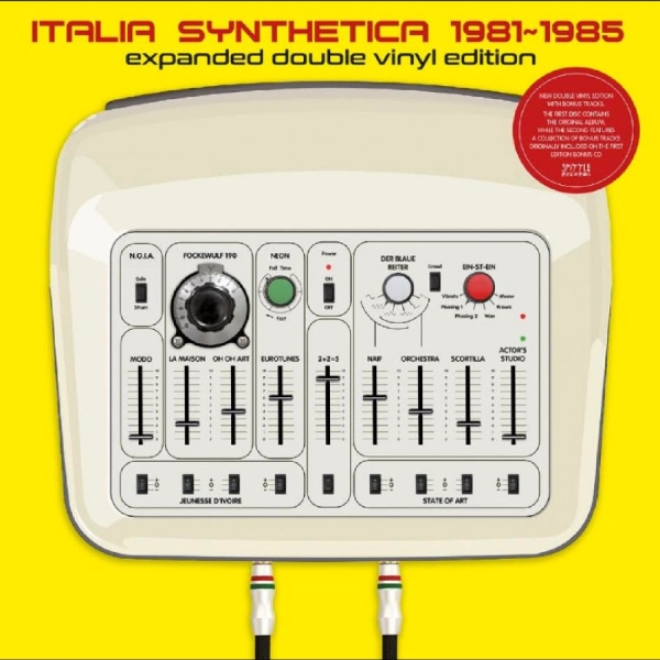 Various Artists - Italia Synthetica 1981-1985 i gruppen VINYL / Kommande / Pop-Rock hos Bengans Skivbutik AB (5697560)
