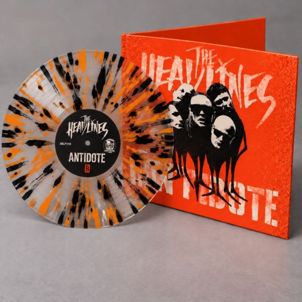 Headlines The - Antidote (Transparent Orange Black i gruppen VINYL / Toppsäljare hos Bengans Skivbutik AB (5697691)