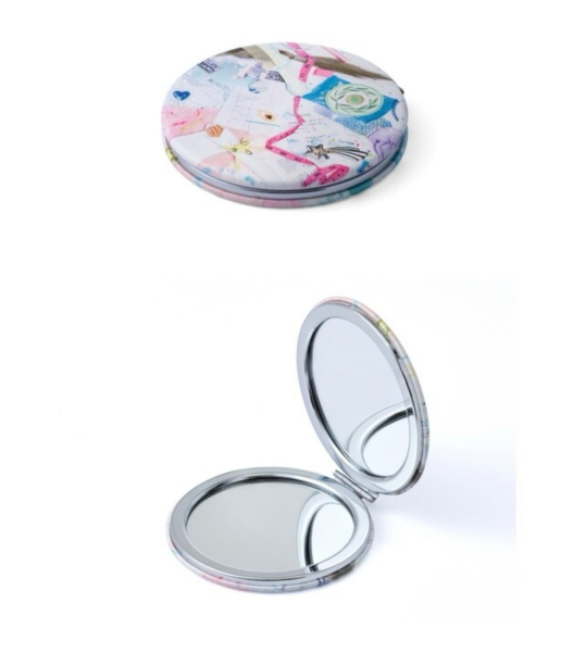 Illit - Not Cute Anymore (Mini Hand Mirror) (Collage) i gruppen K-POP hos Bengans Skivbutik AB (5697750)
