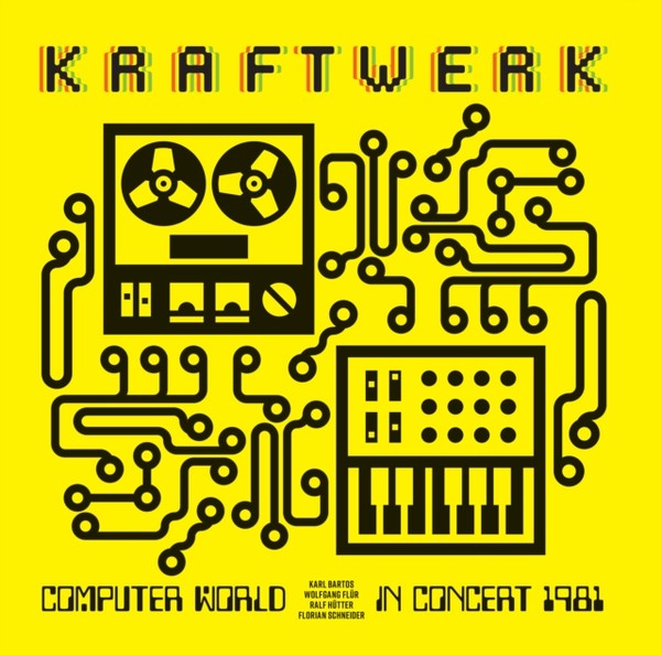 Kraftwerk - Computerworld In Concert (Yellow Splatter Vinyl) (LP) i gruppen VINYL / Mest förbokade hos Bengans Skivbutik AB (5697953)
