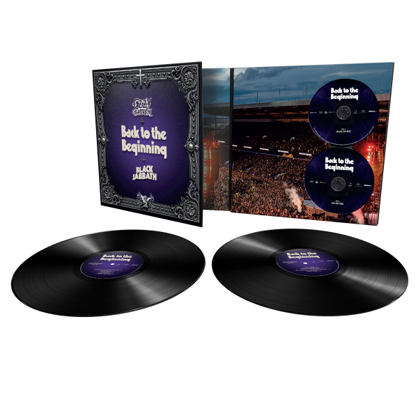 Ozzy Osbourne & Black Sabbath - Back To The Beginning (Black 2LP, 4K Ultra HD & HD Blu-ray Boxset) i gruppen VINYL / Mest förbokade hos Bengans Skivbutik AB (5697959)