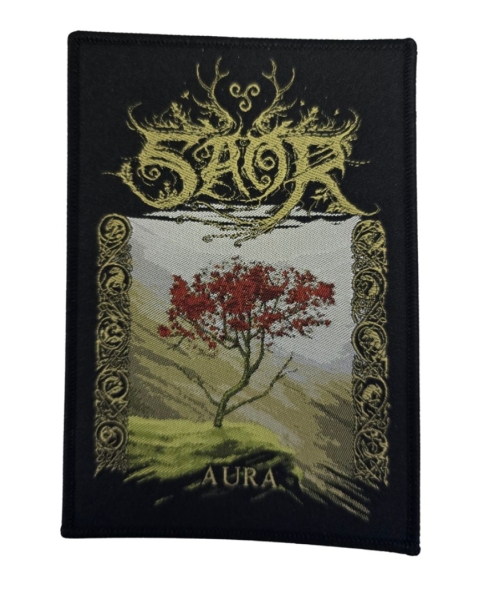 Saor - Patch Aura Black Border (11,7 Cm X i gruppen ÖVRIGT / Kommande - alla format hos Bengans Skivbutik AB (5697987)
