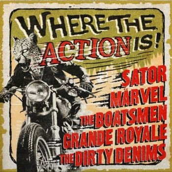 Various Artists - Where The Action Is (Clear Vinyl Lp i gruppen VINYL / Mest förbokade hos Bengans Skivbutik AB (5698310)