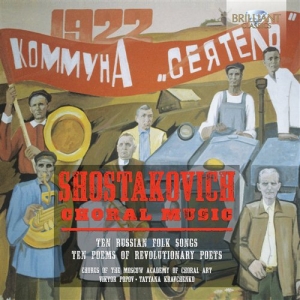 Shostakovich - Choral Music i gruppen Externt_Lager / Naxoslager hos Bengans Skivbutik AB (570291)