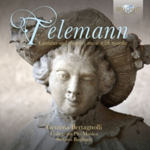 Telemann - Cantatas i gruppen Externt_Lager / Naxoslager hos Bengans Skivbutik AB (570293)