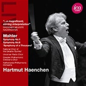 Mahler - Symphony 1&8 i gruppen Externt_Lager / Naxoslager hos Bengans Skivbutik AB (570495)