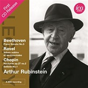 Rubinstein - Plays Beethoven/ Ravel/ Chopin i gruppen Externt_Lager / Naxoslager hos Bengans Skivbutik AB (570496)
