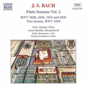 Bach Johann Sebastian - Flute Sonatas Vol 2 i gruppen Externt_Lager / Naxoslager hos Bengans Skivbutik AB (570778)