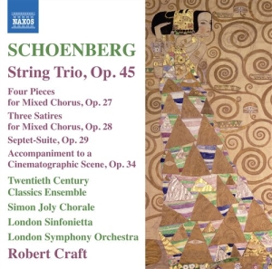 Schoenberg - String Trio i gruppen Externt_Lager / Naxoslager hos Bengans Skivbutik AB (571024)